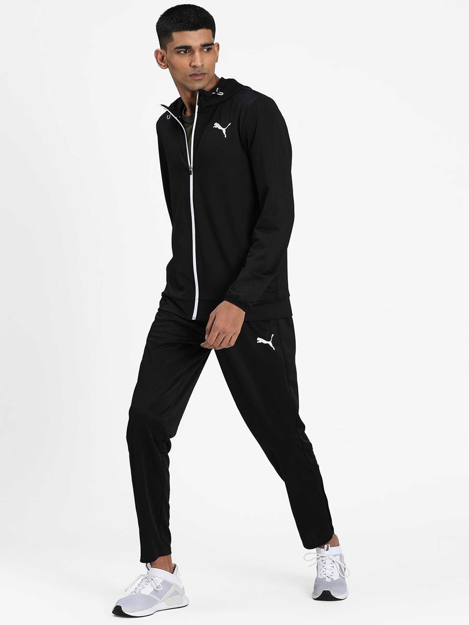 Basics Green Jogger Track Pant