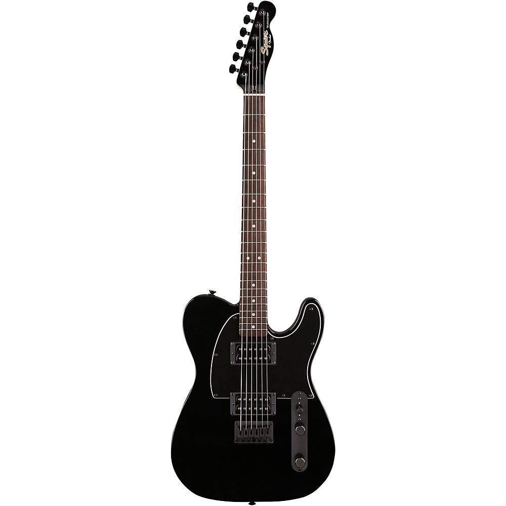 Squier Affinity Telecaster HH Electric Guitar with Matching Headstock Metallic Black