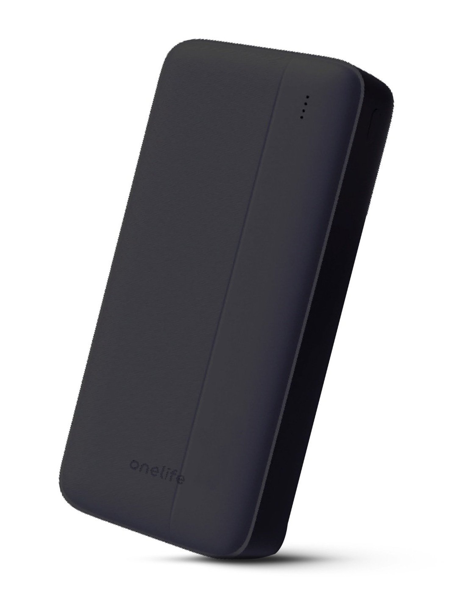Onelife Power 03, 20000mAh 12W Lithium-Polymer Power Bank with Dual Input, Dual Output (Black)