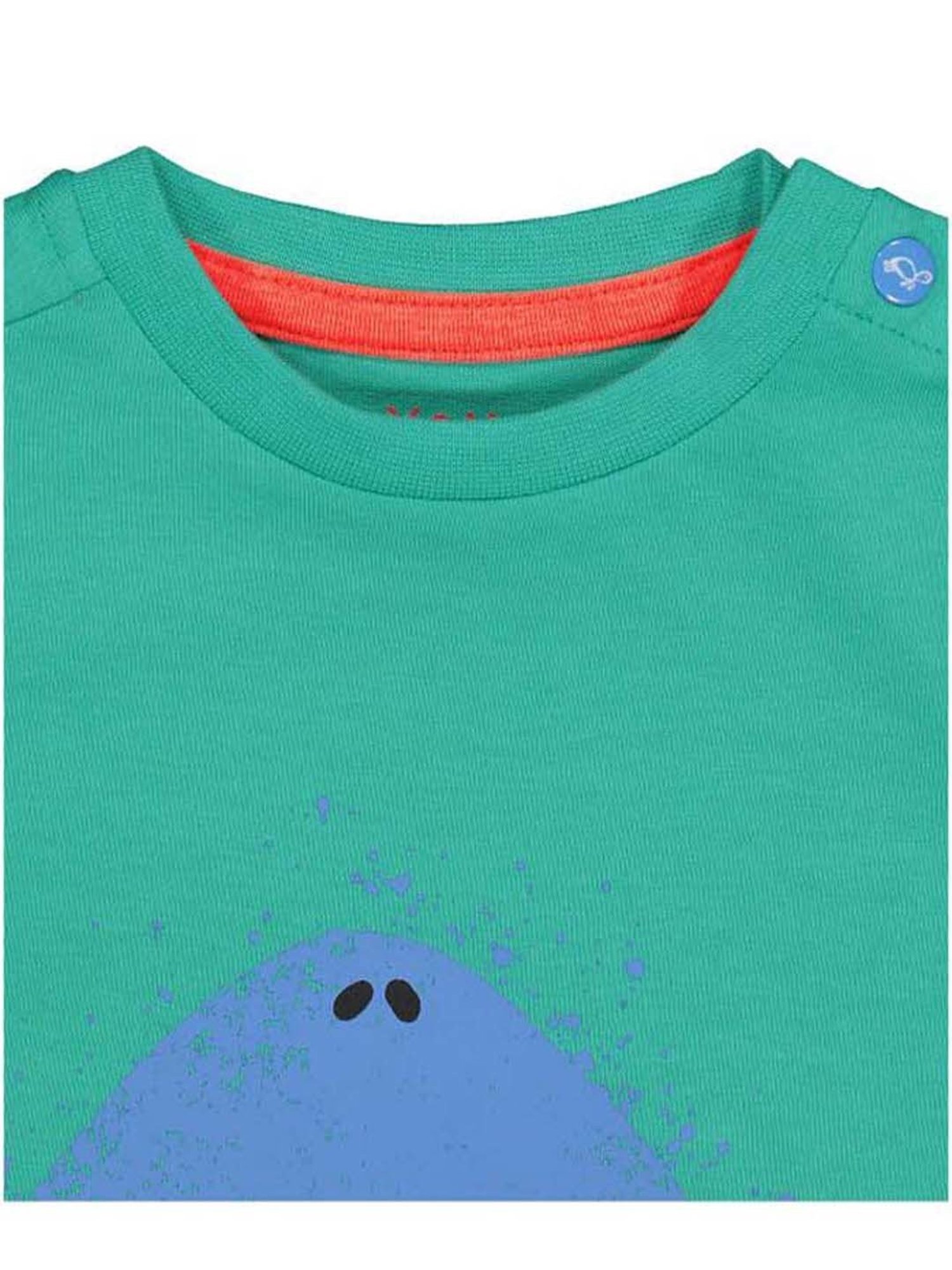 Mothercare Kids Green Cotton Printed T-Shirt