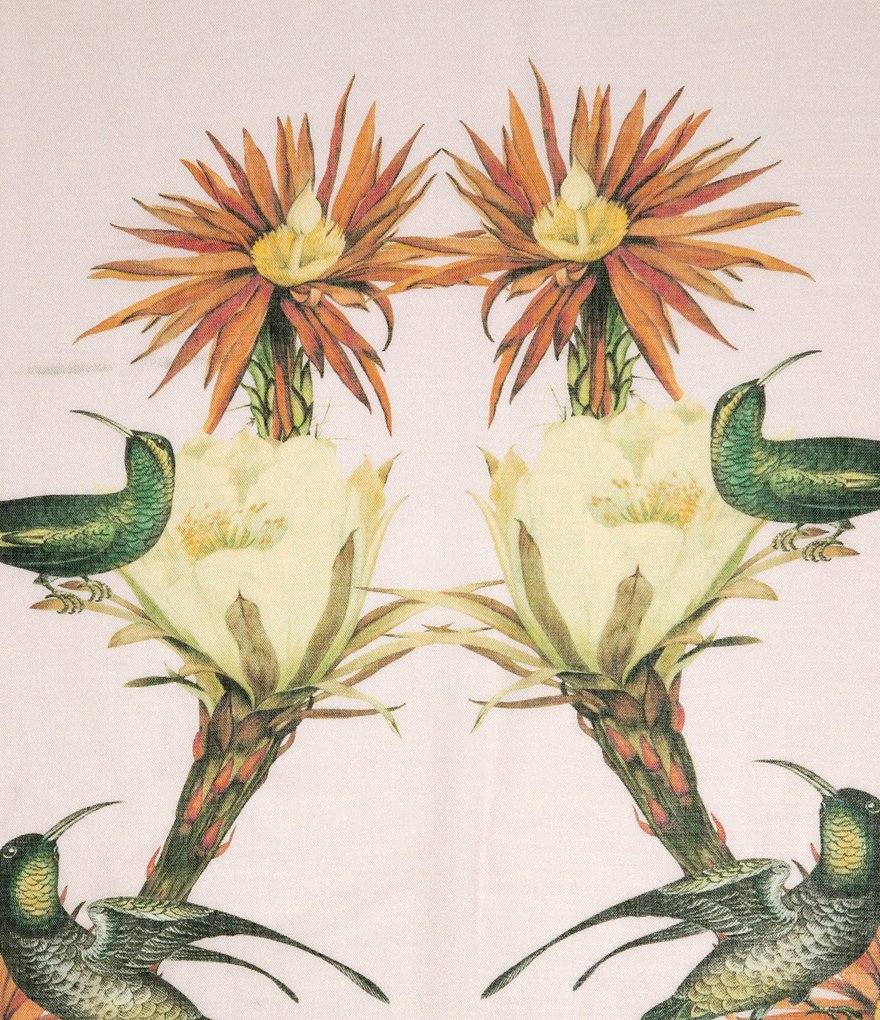 Echo Hammered Silk Oblong Scarf