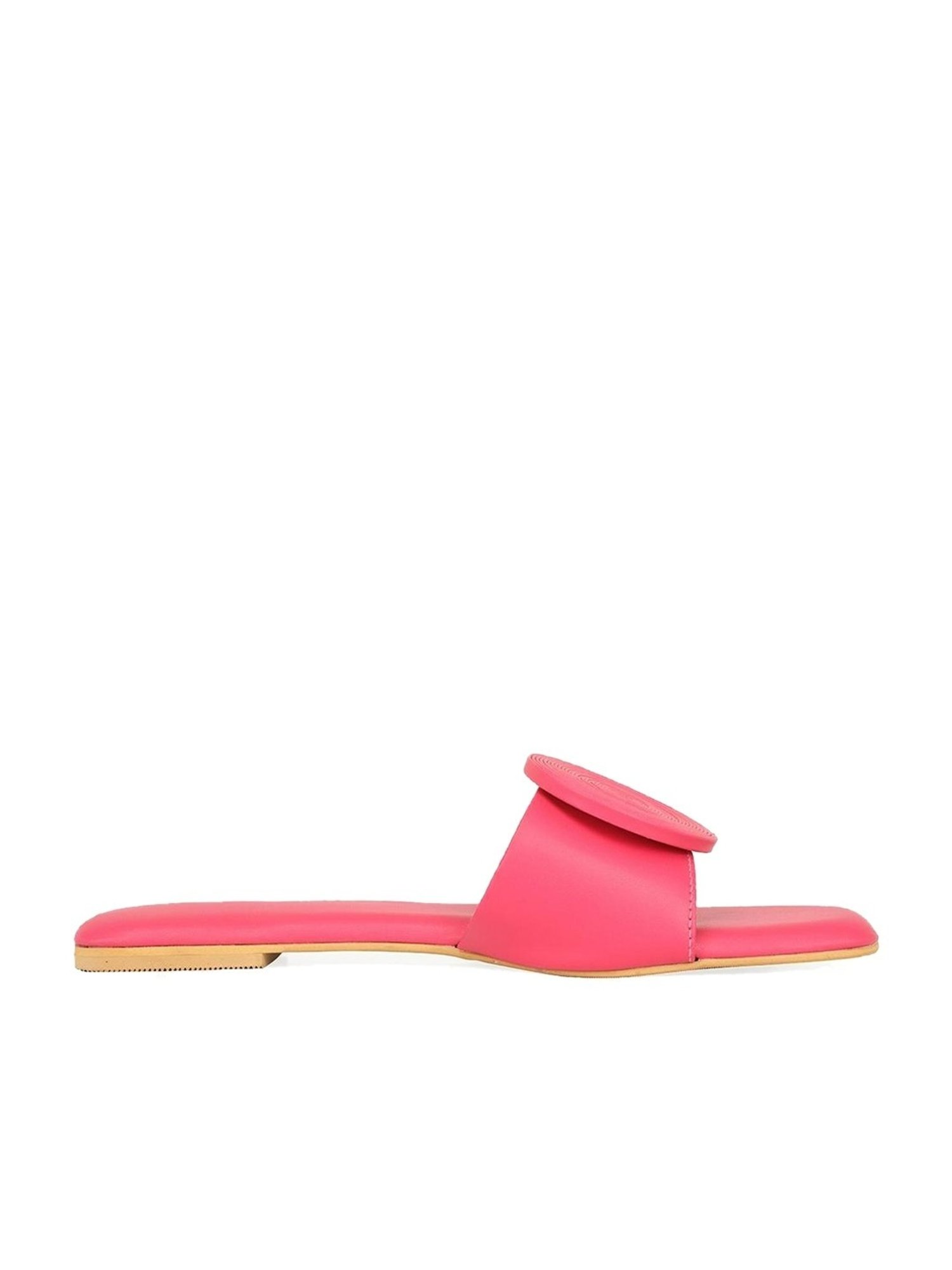 NR by Nidhi Rathi Women's Fuchsia Casual Sandals