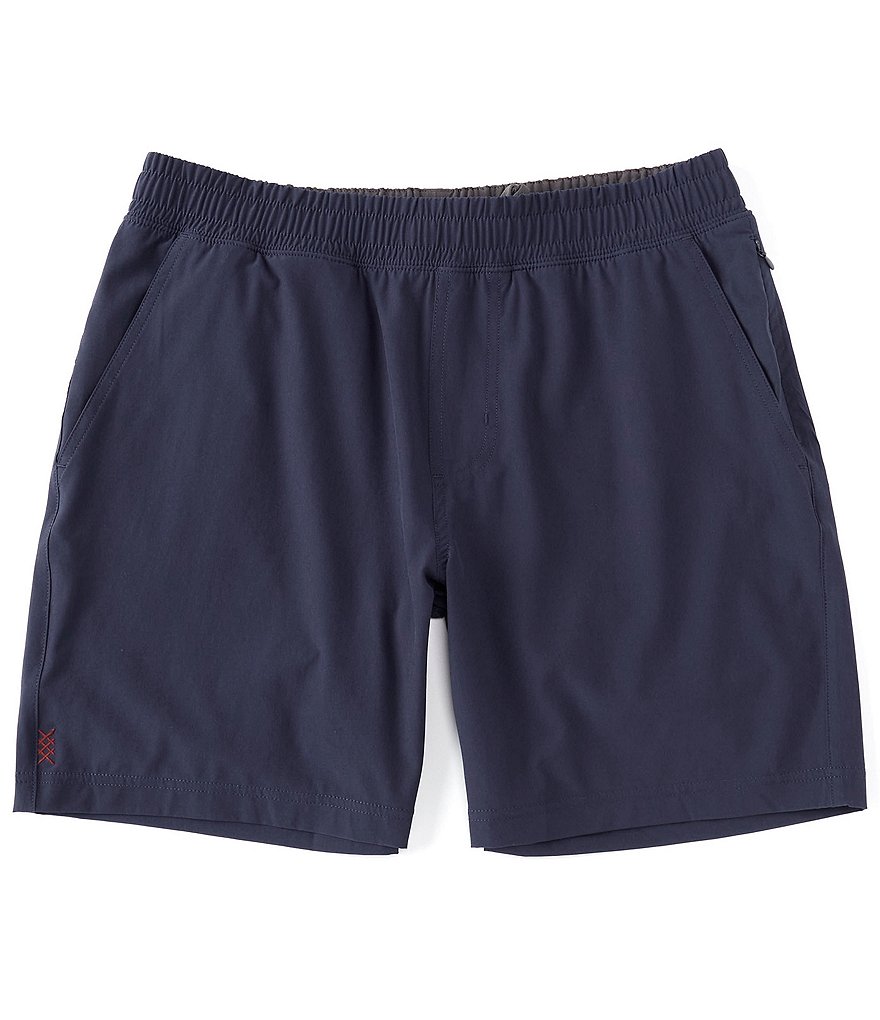 Redsand Elastic Waist Colorblock 20#double; Outseam Volley Shorts