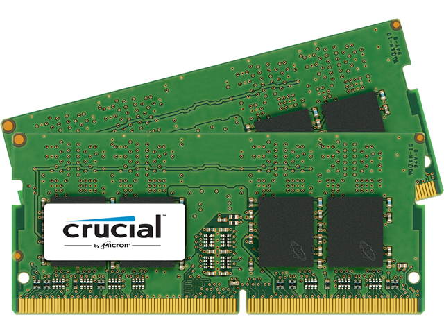 Crucial 32GB (2 x 16GB) 260-Pin DDR4 SO-DIMM DDR4 2133 (PC4 17000) Laptop Memory Model CT2K16G4SFD8213