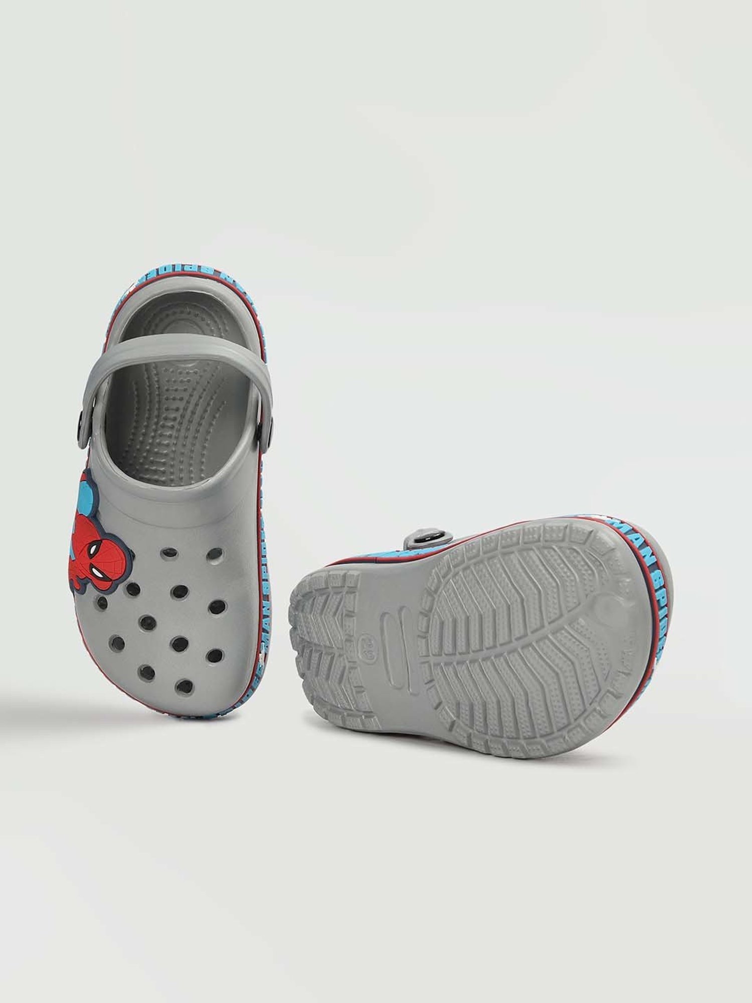 Fame Forever by Lifestyle Kids Grey Back Strap Clogs