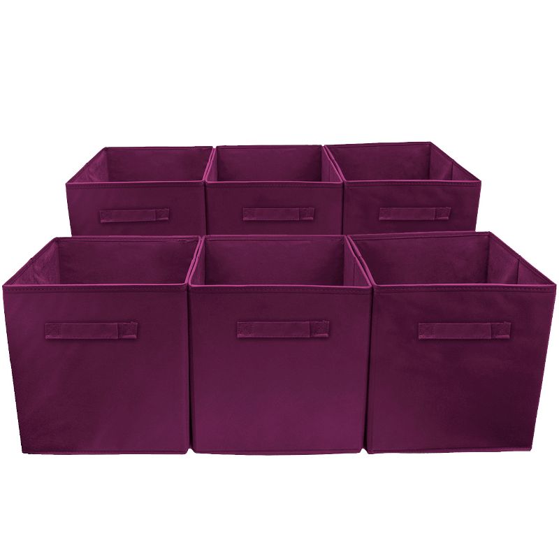 Sorbus Cube Storage Box Purple