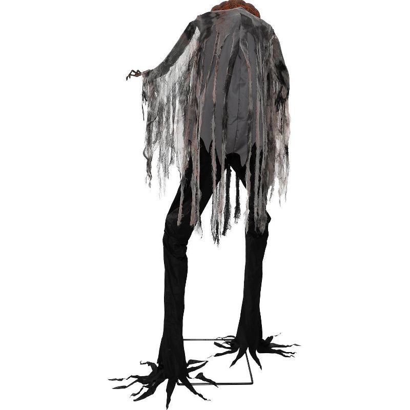 Scorched Scarecrow Animated w/o Fog Halloween Decorative Mannequin