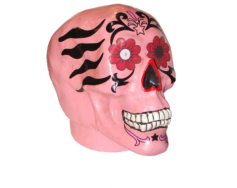 Northlight 3.5" Skeleton Skull Heads with Open Mouths Halloween Decorations 6ct - White/Gray