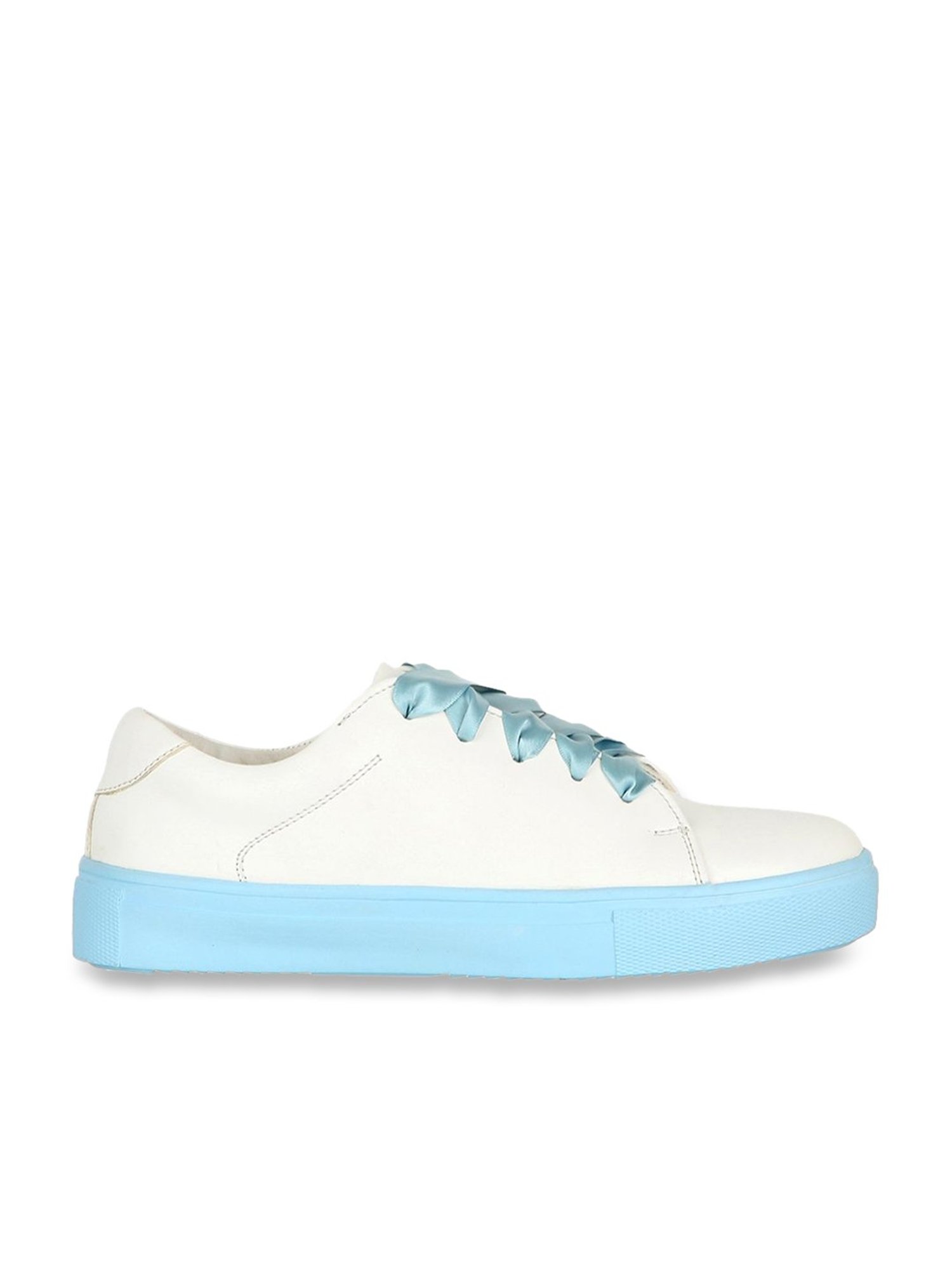 Carlton London Women's White Casual Sneakers