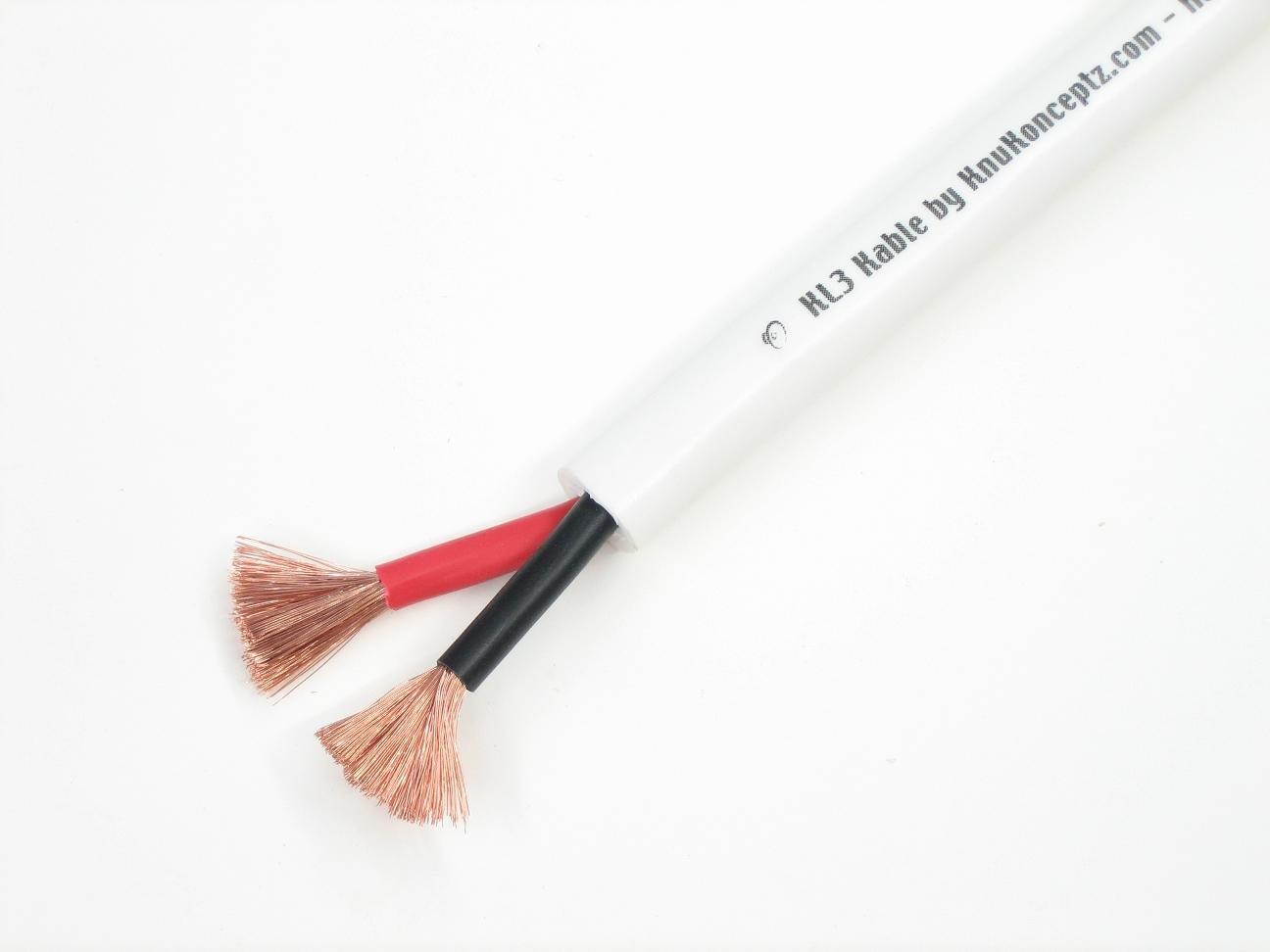 KnuKonceptz CL3 In Wall Audiophile 12 Gauge Speaker Wire 100 Feet