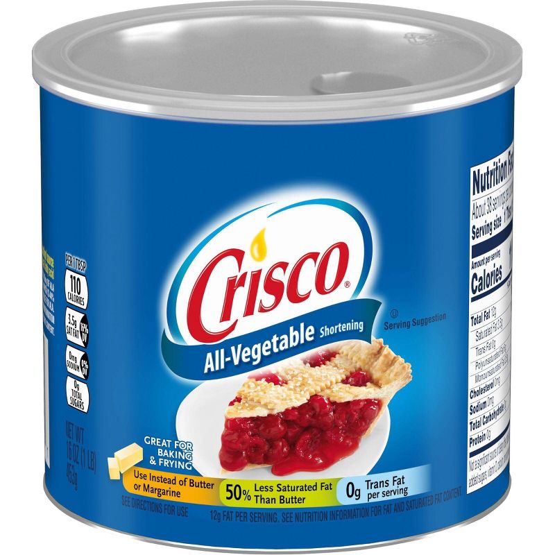 Crisco All-Vegetable Shortening - 16oz
