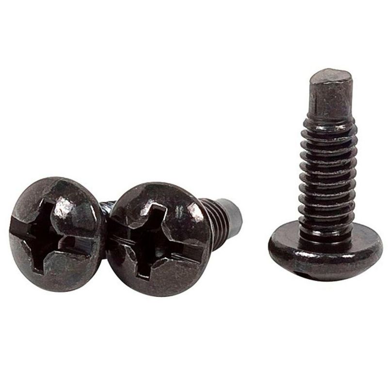 Monoprice 12/24 Screws for Rack, 50 pcs Black