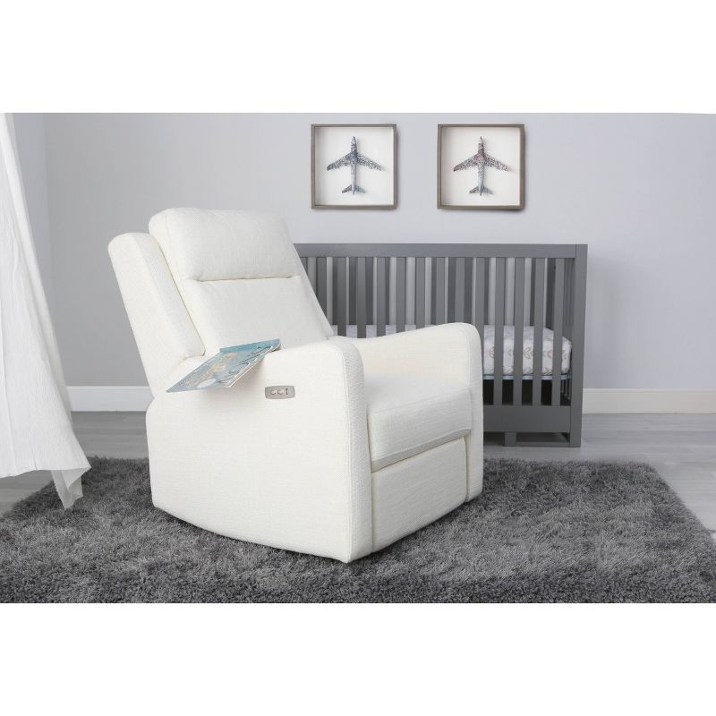 Karla Dubois Sanora Power Accent Chair - White
