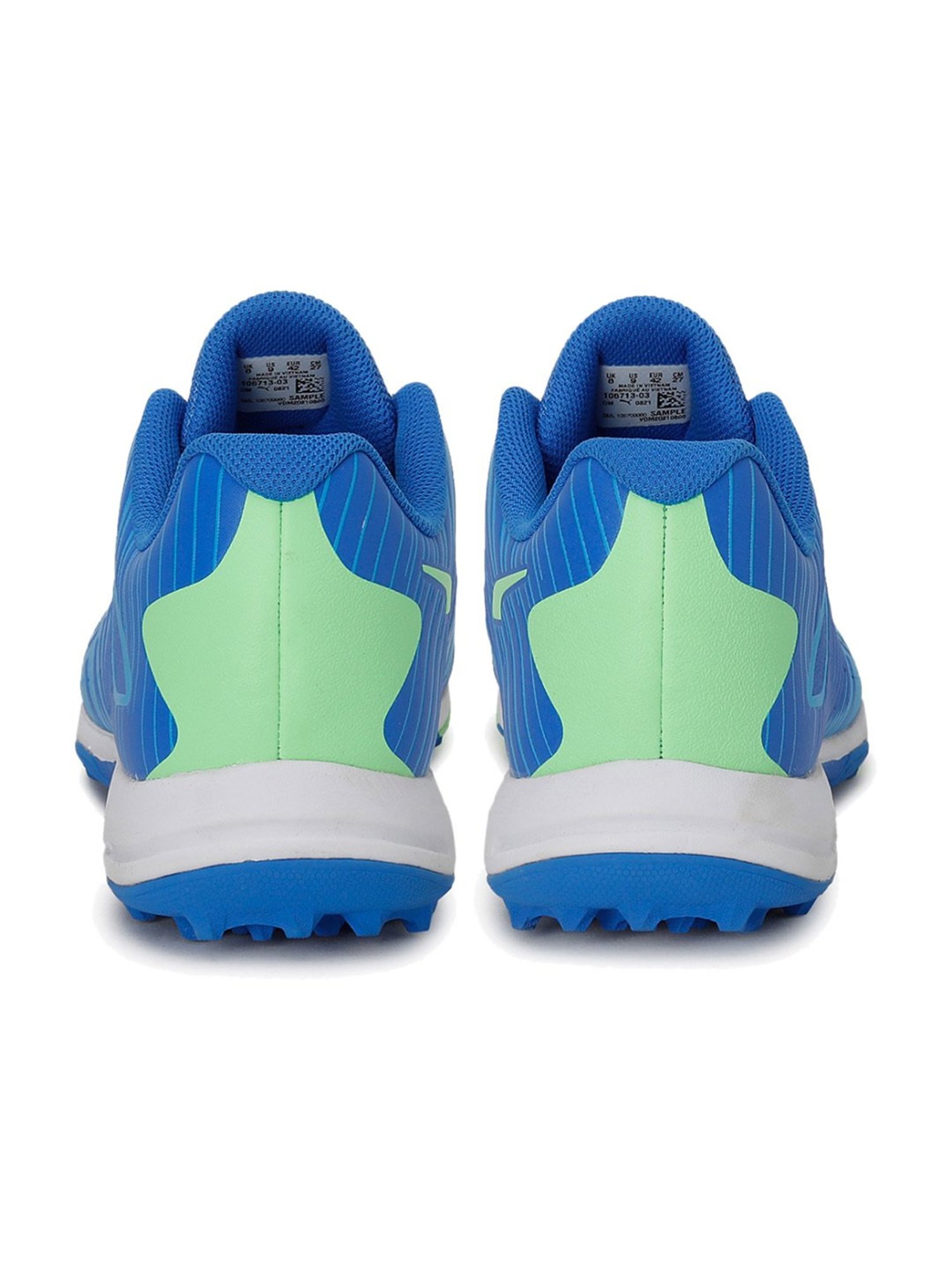 Nivia Men's Track and field-100 Orange Cricket Shoes