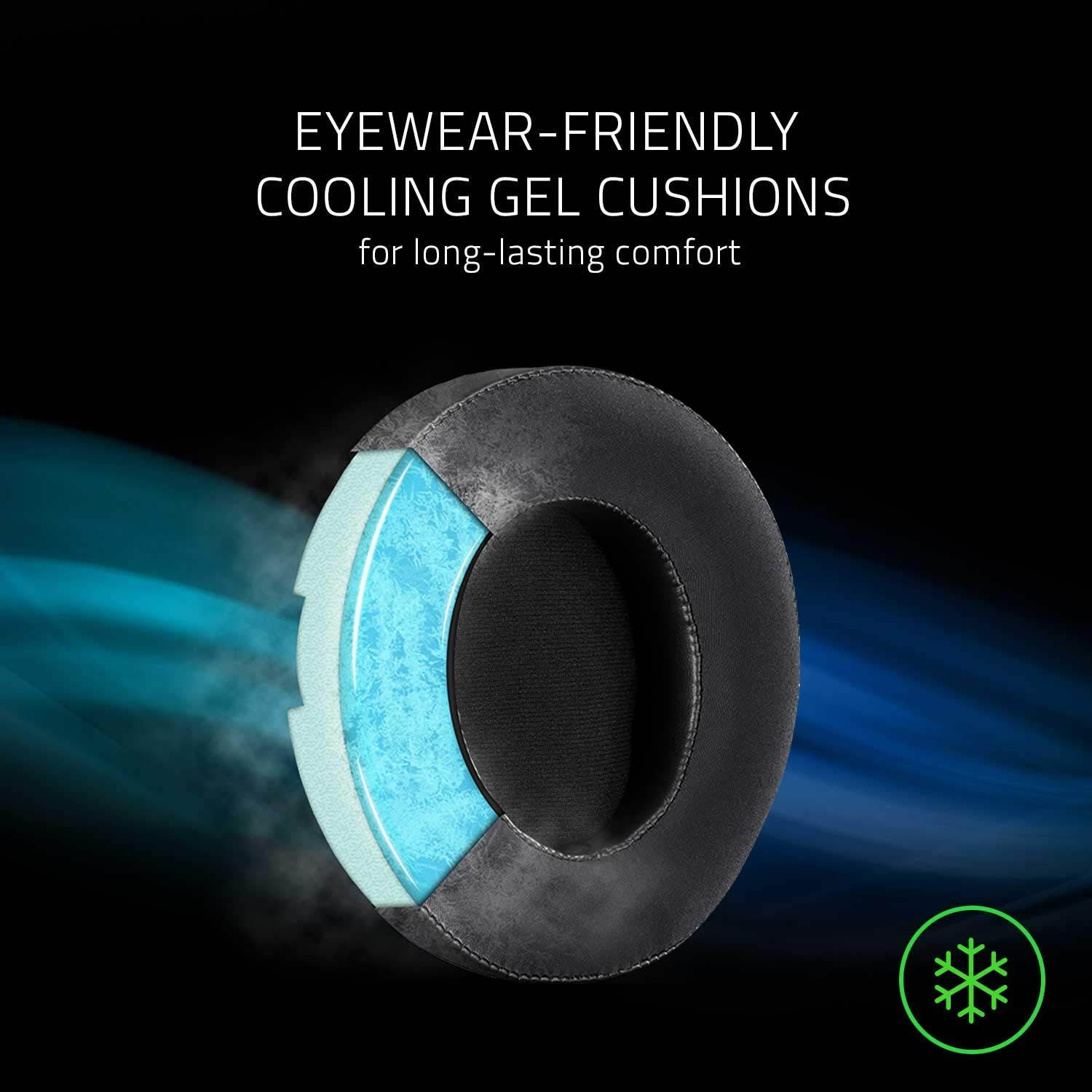 Razer Kraken Ultimate RGB USB Gaming Headset: THX 7.1 Spatial Surround Sound - Chroma RGB Lighting - Retractable Active Noise Cancelling Mic - Aluminum & Steel Frame - for PC - Matte Black