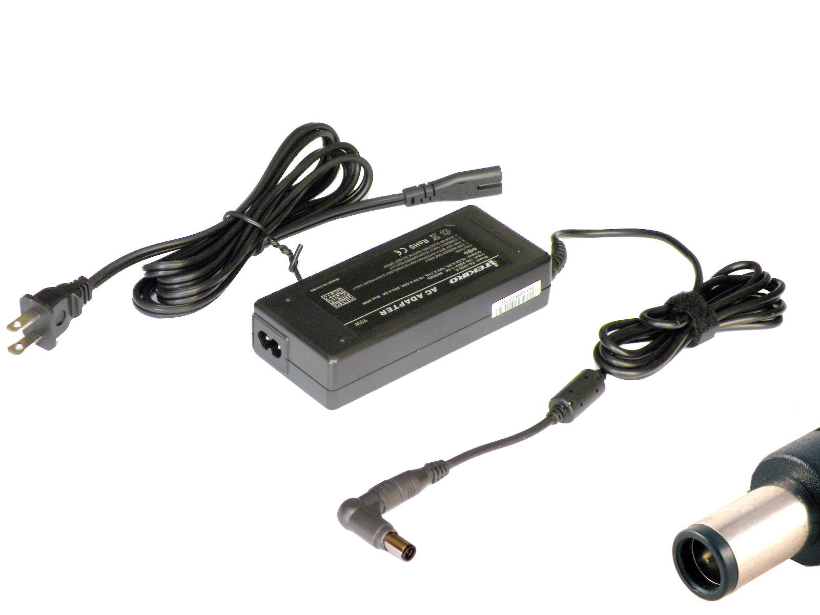 iTEKIRO 90W AC Adapter Charger for Dell Precision M65, M65n, M70, M90n, 13
