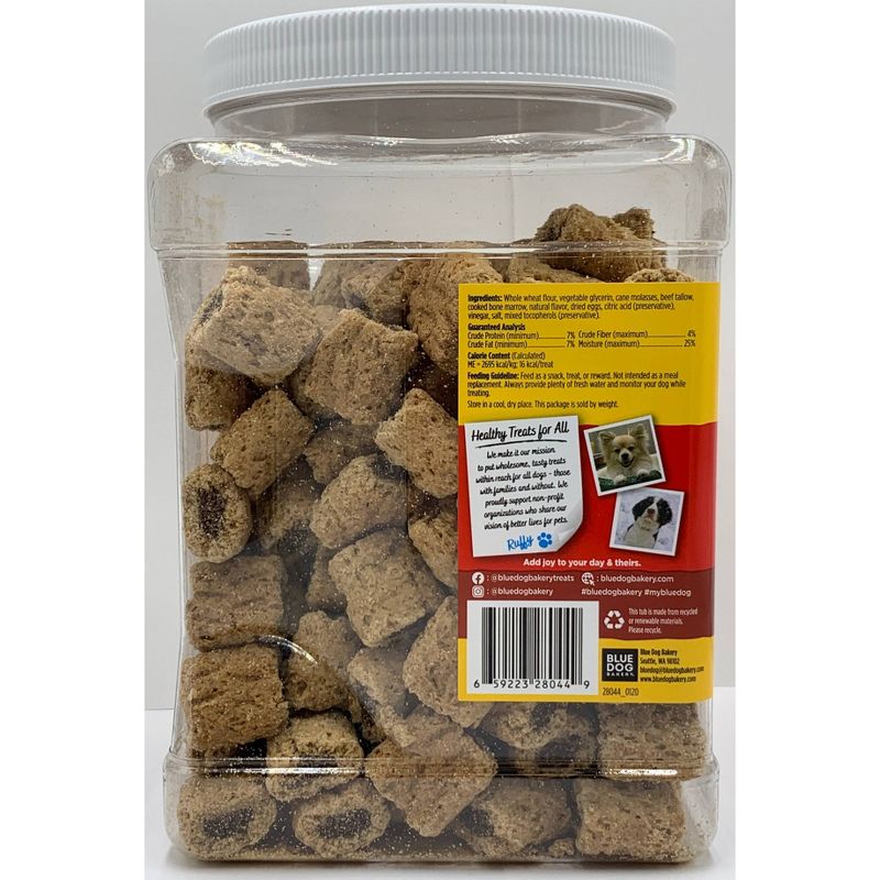 Blue Dog Bakery Marrow Bakes Beef Flavor Dry Dog Treats - 28oz