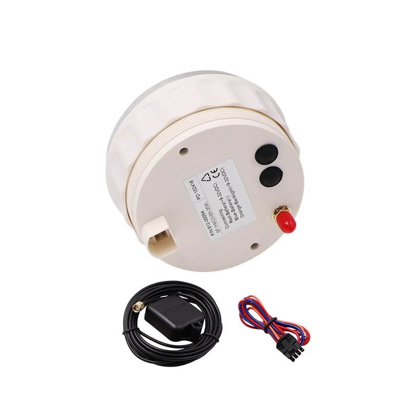 85MM Speedo GPS Speedometer Odometer Boat Speed Meter 0-35 mph with sensor for Yacht water-proof 8 color Backlight