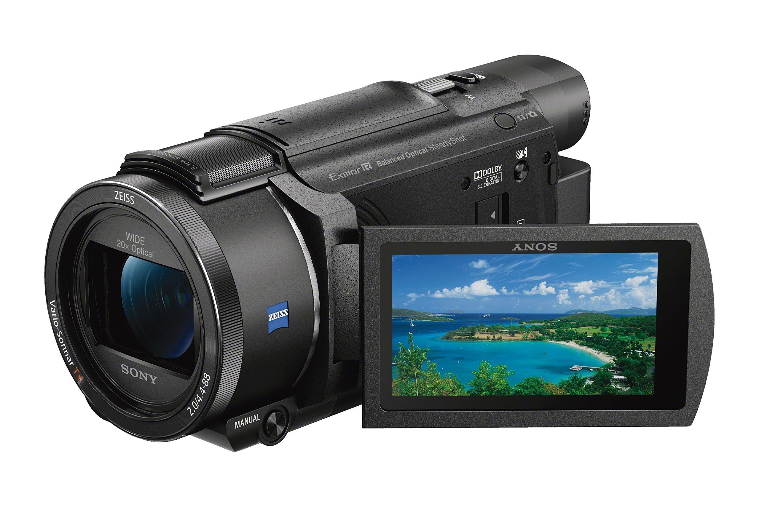 Panasonic HC-VX981K 4K UHD Camcorder with 4K Photo Wi-Fi w/Premium Acc Bundle