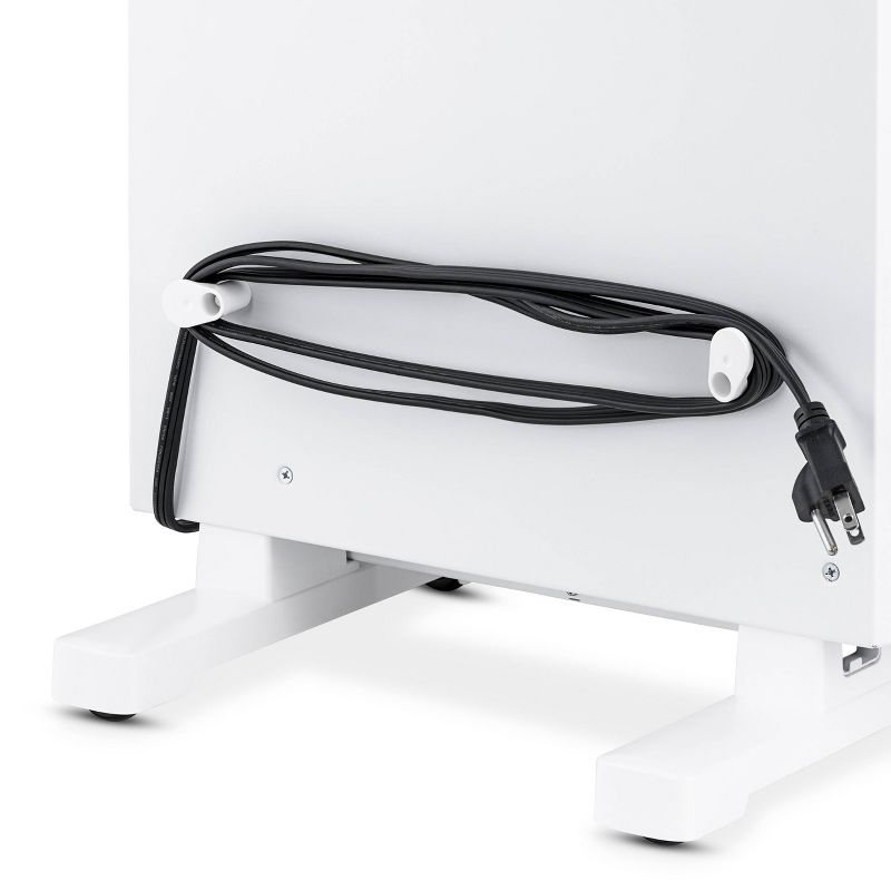 NewAir Diamond Heat 2-in-1 Portable Wall Mounted Mica Panel Heater White