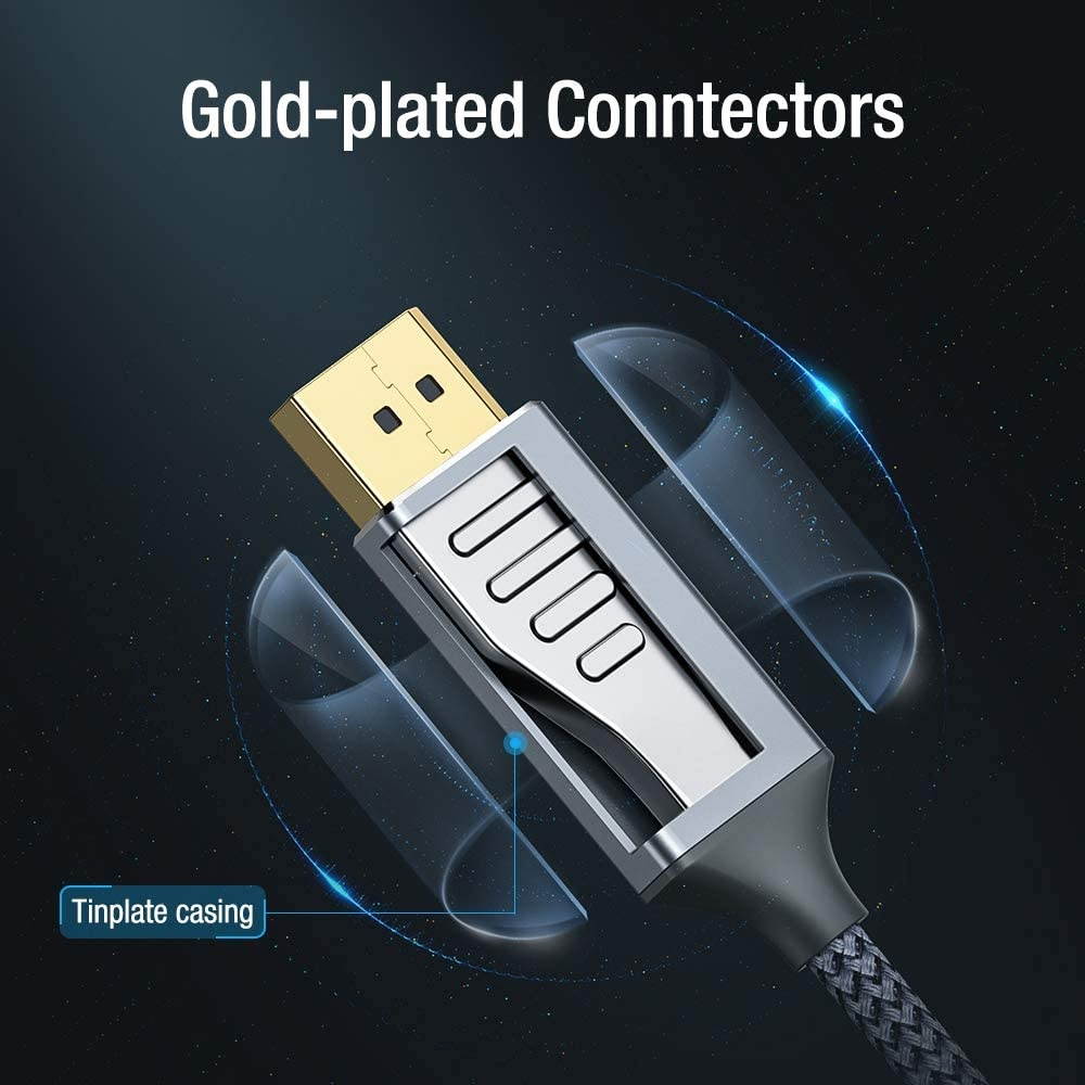 eDragon Display Port to HDMI Converter with Adapter 3 Pack ED713232