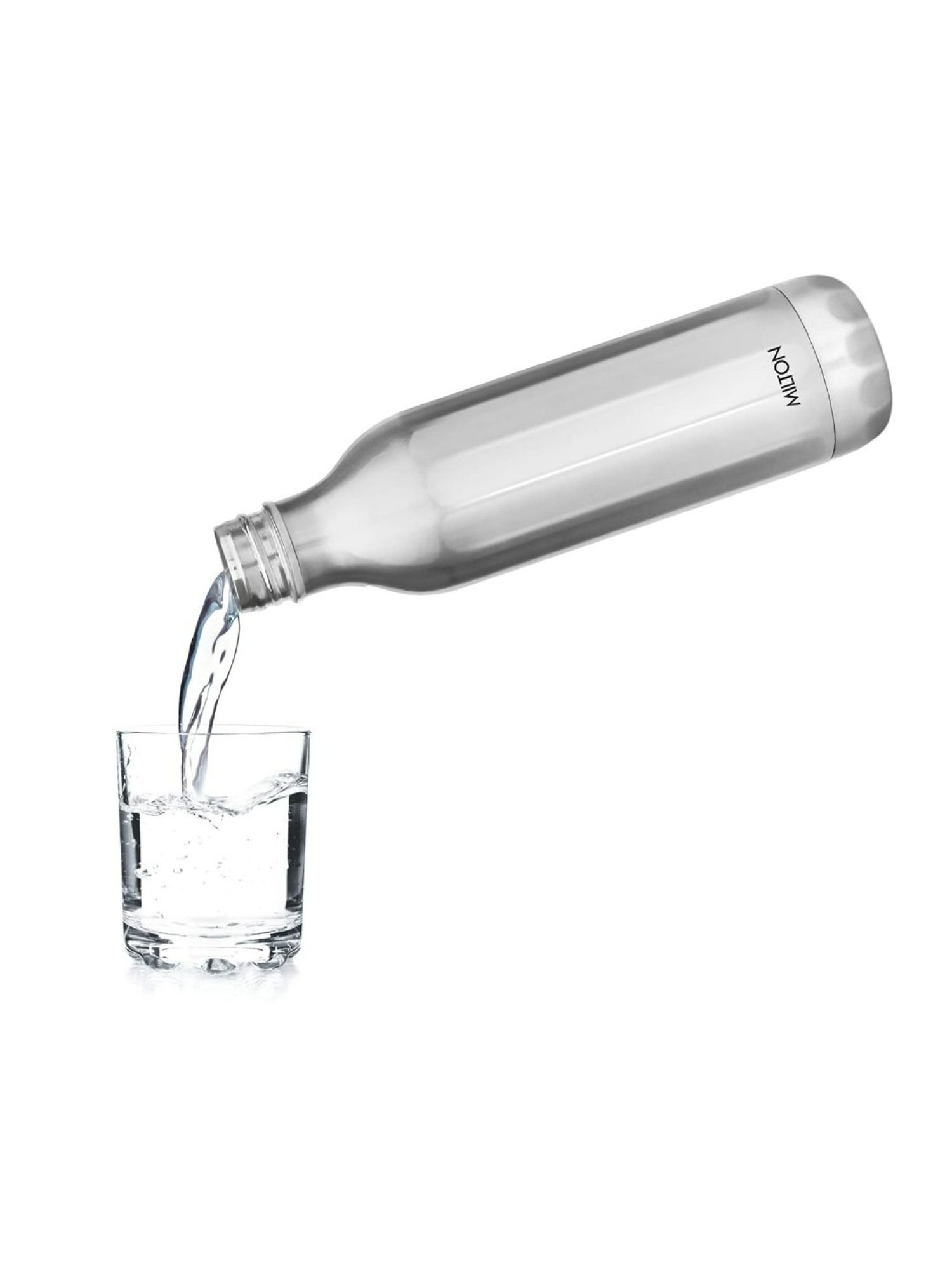 Milton Silver Stainless Steel Hot & Cold Water Bottle (790ml)