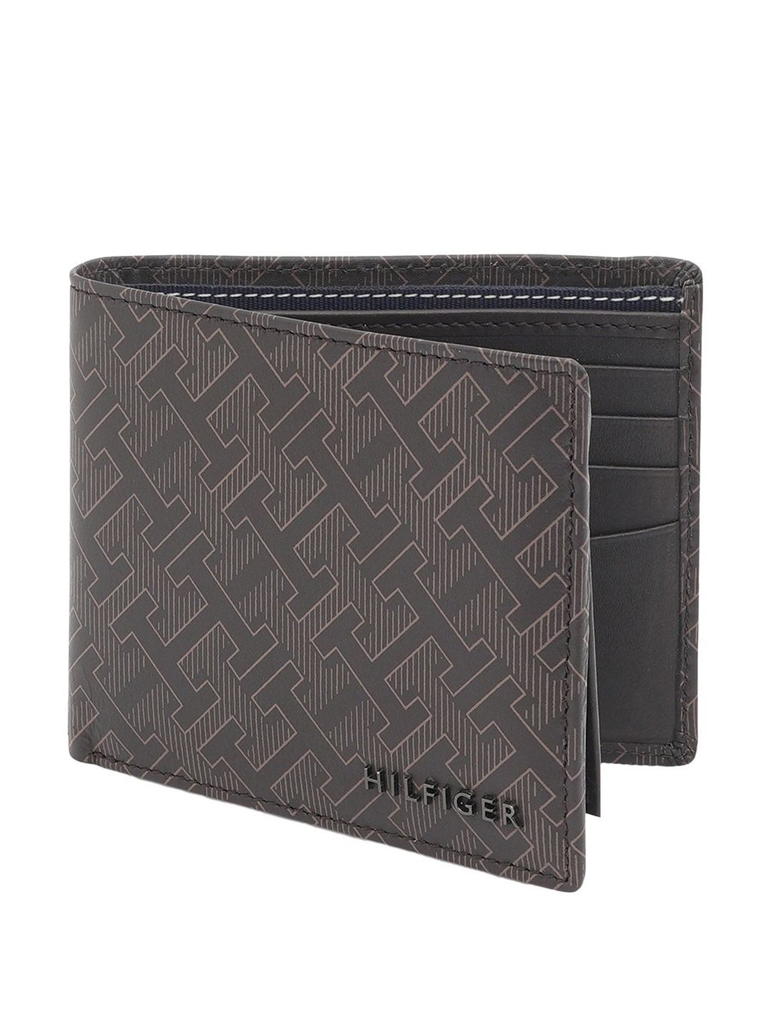 THE HOLISTIK Revival Black & Maroon Casual Leather Bi-Fold Wallet for Men
