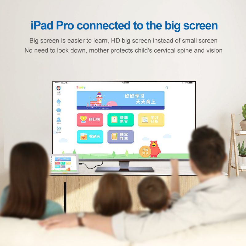 Type C to HDMI, USB C to HDMI Cable 4K@60Hz HDMI Cable 4K USB Type C to HDMI Cable 6 Ft 1.8M HDMI Adapter Cable Compatible with All Devices of USB Type C HDMI