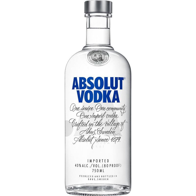 Absolut Vodka - 750ml Bottle