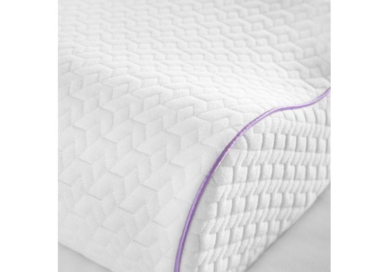 Downlite Soft White Goose Down Hypoallergenic Pillow &ndash; Perfect for Stomach Sleepers Standard