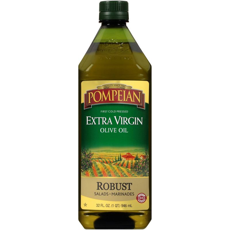 Pompeian Robust Extra Virgin Olive Oil - 32oz