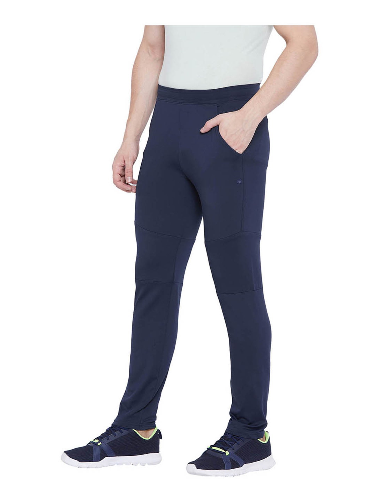 Okane Navy Regular Fit Trackpants