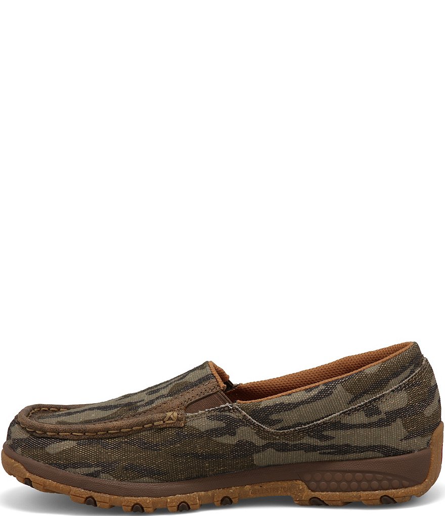 Twisted X Women's ecoTWX&reg; Mossy Oak&reg; Slip-On Driving Moccasins with CellStretch&reg;