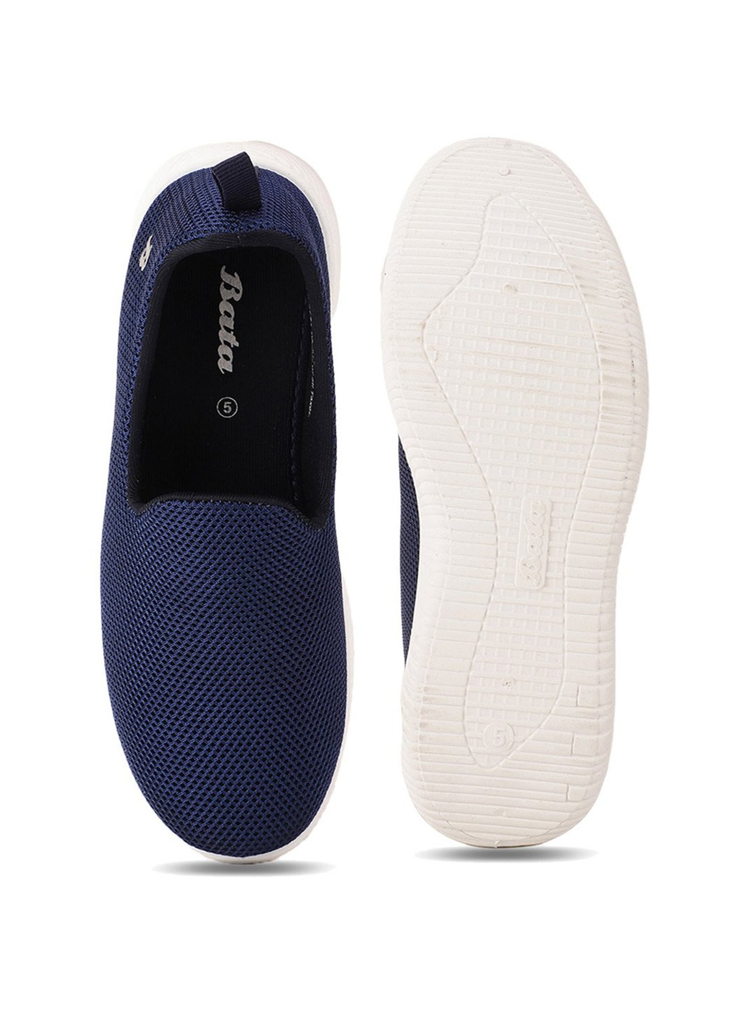 Bata Women's Blue Walking Shoes