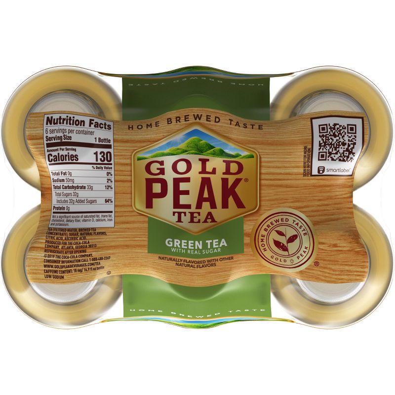 Gold Peak Green Tea - 6pk/500ml Bottles