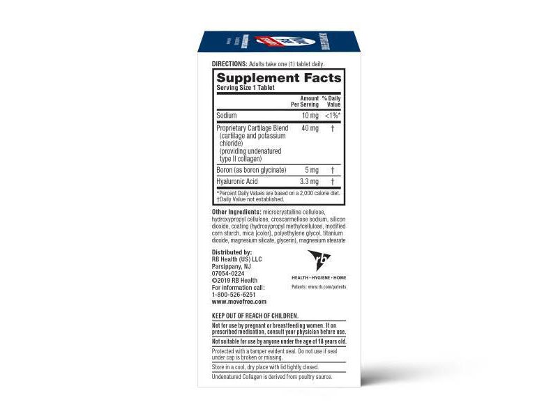 Move Free Ultra UCII Capsule Value Pack with Calcium and Collagen - 64ct