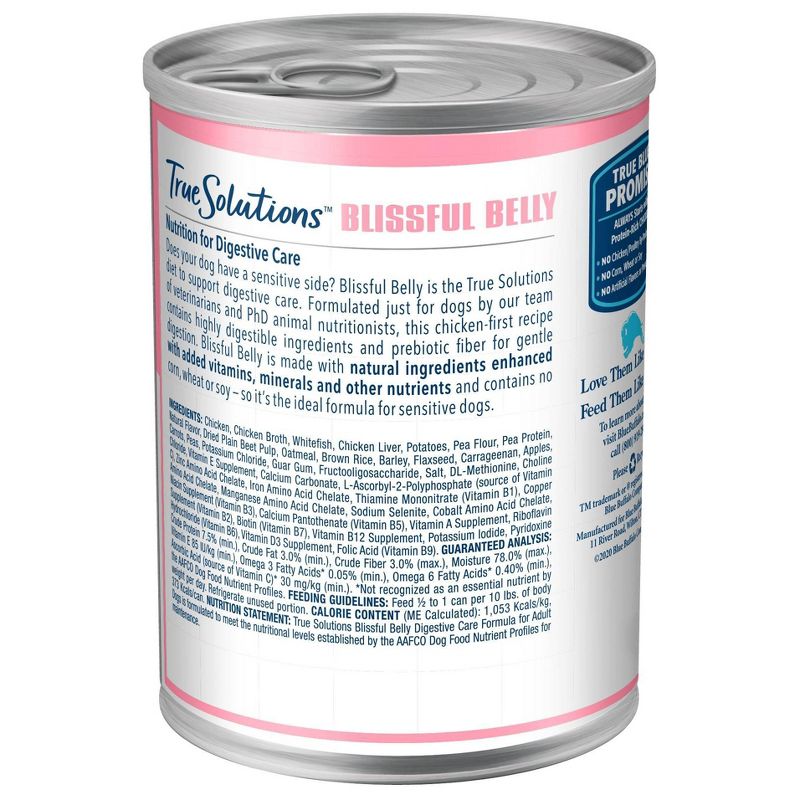 Blue Buffalo True Solutions Blissful Belly Wet Dog Food - 12.5oz