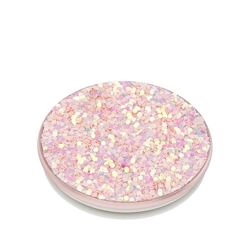 PopGrip with Swappable Top for Phones amp Tablets Sparkle Rose