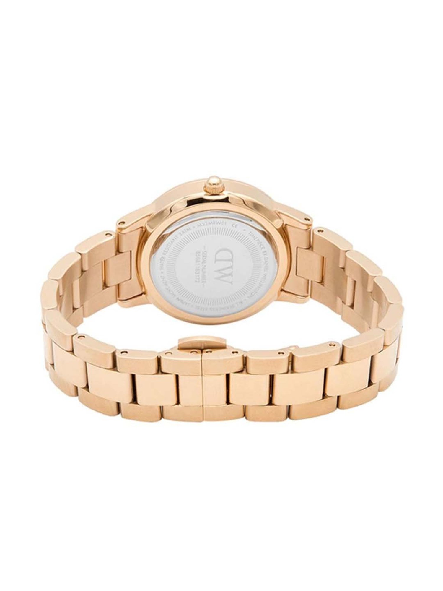 Daniel Wellington DW00100460 Iconic Link Amber Analog Watch for Men