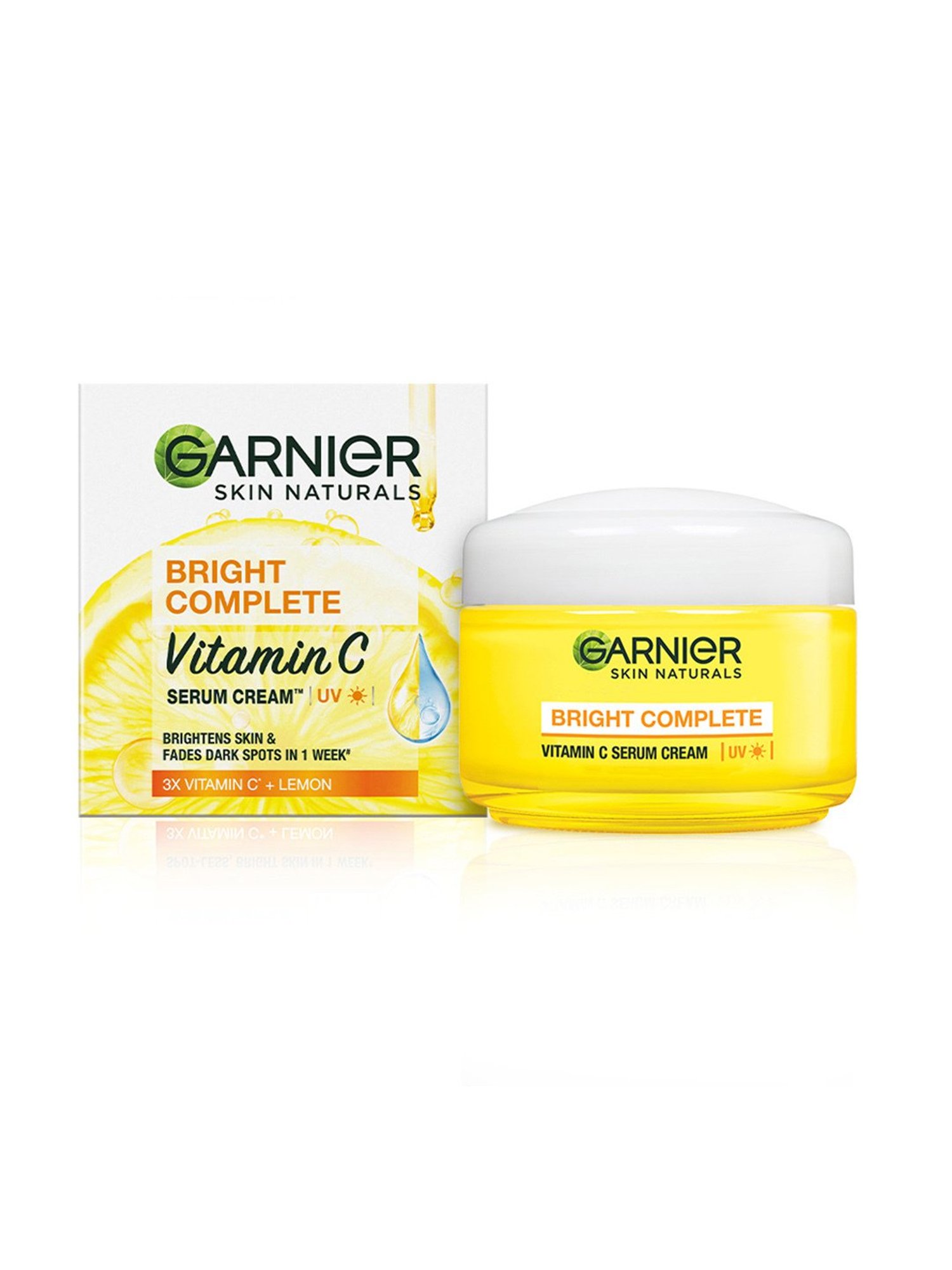 Garnier Bright Complete Vitamin C Serum Cream UV - 45 gm