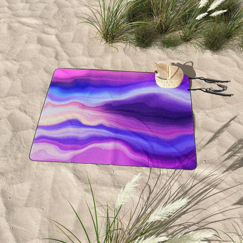 Ninola Design Strawberries Countryside Summer Picnic Blanket - Deny Designs