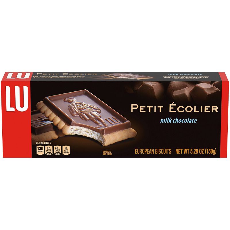 Lu Le Pims Milk Chocolate Biscuit Cookie - 5.29oz