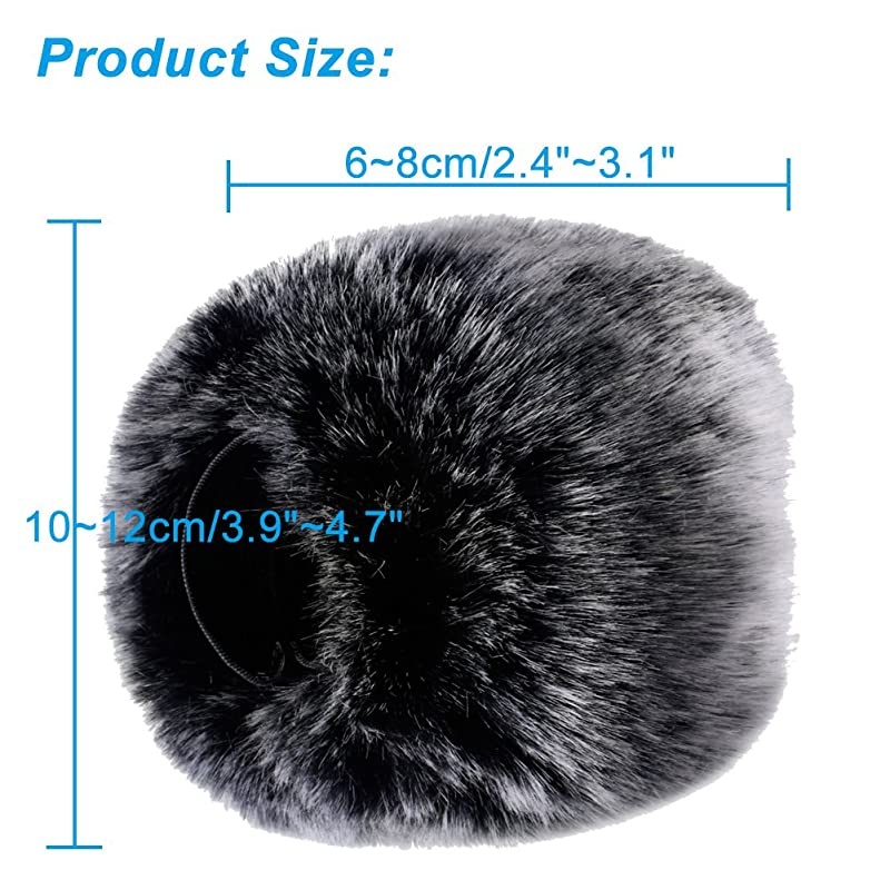 Furry Windscreen Wind Cover for Zoom H2N/H4N