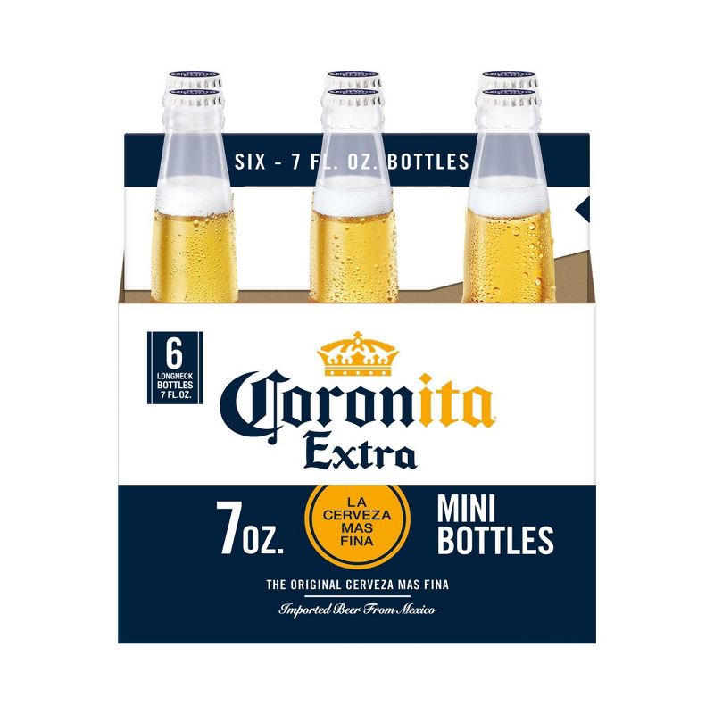 Corona Extra Coronita Lager Beer - 6pk/7 fl oz Bottles