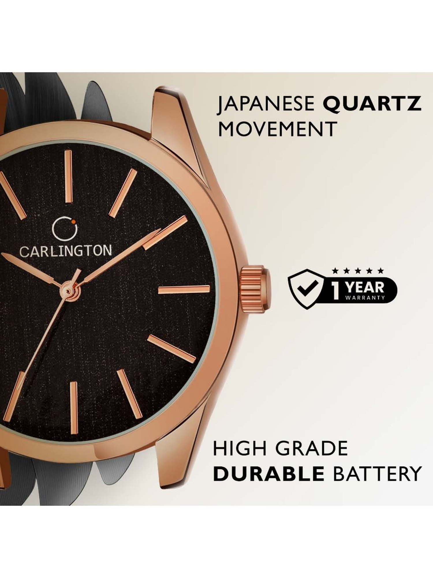 CARLINGTON CT 2001 Analog Watch for Women