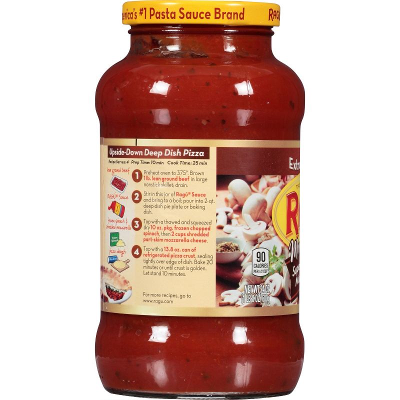 Ragu Super Chunky Mushroom Pasta Sauce - 24oz