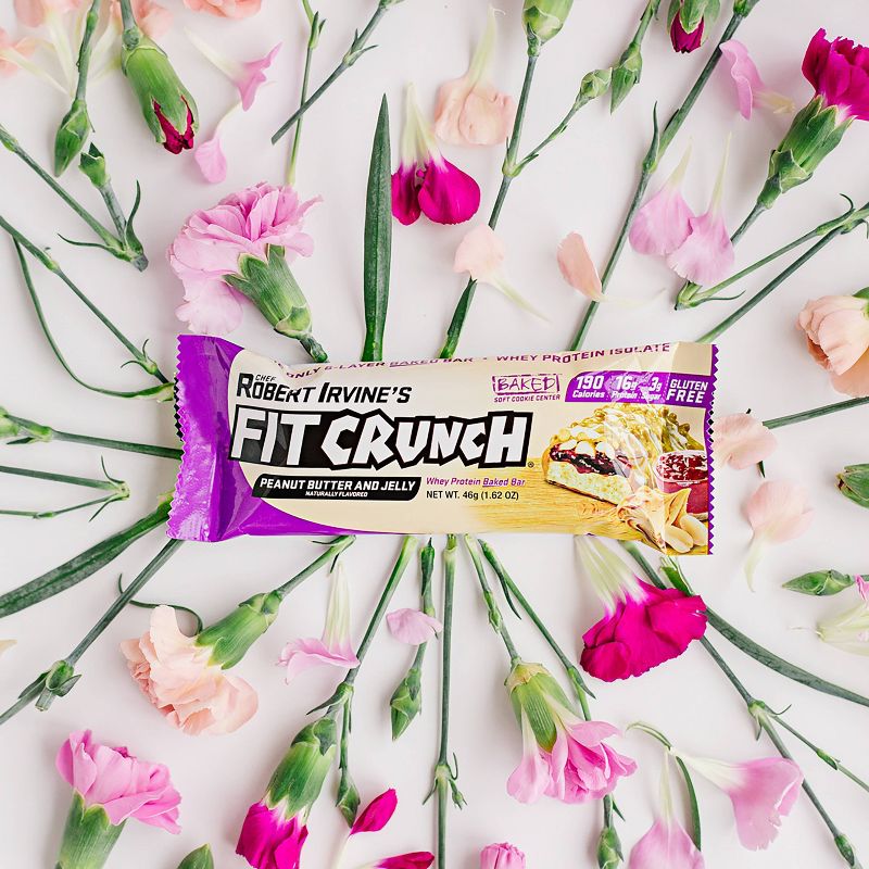 FITCRUNCH Peanut Butter and Jelly Snack Bar - 9ct