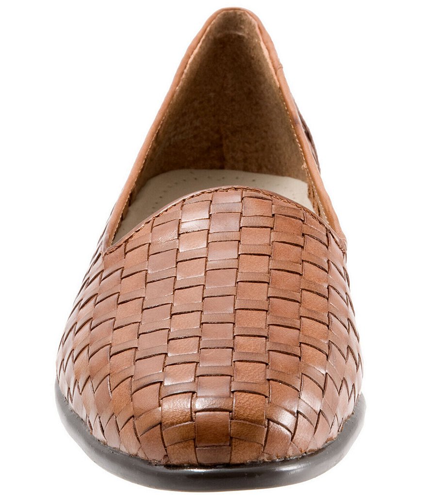 Trotters Liz Woven Leather Loafers