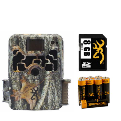 Browning Dark Ops Extreme Trail Camera BTC 6HDX w/ 8 GB SD Card And 8AA Battery