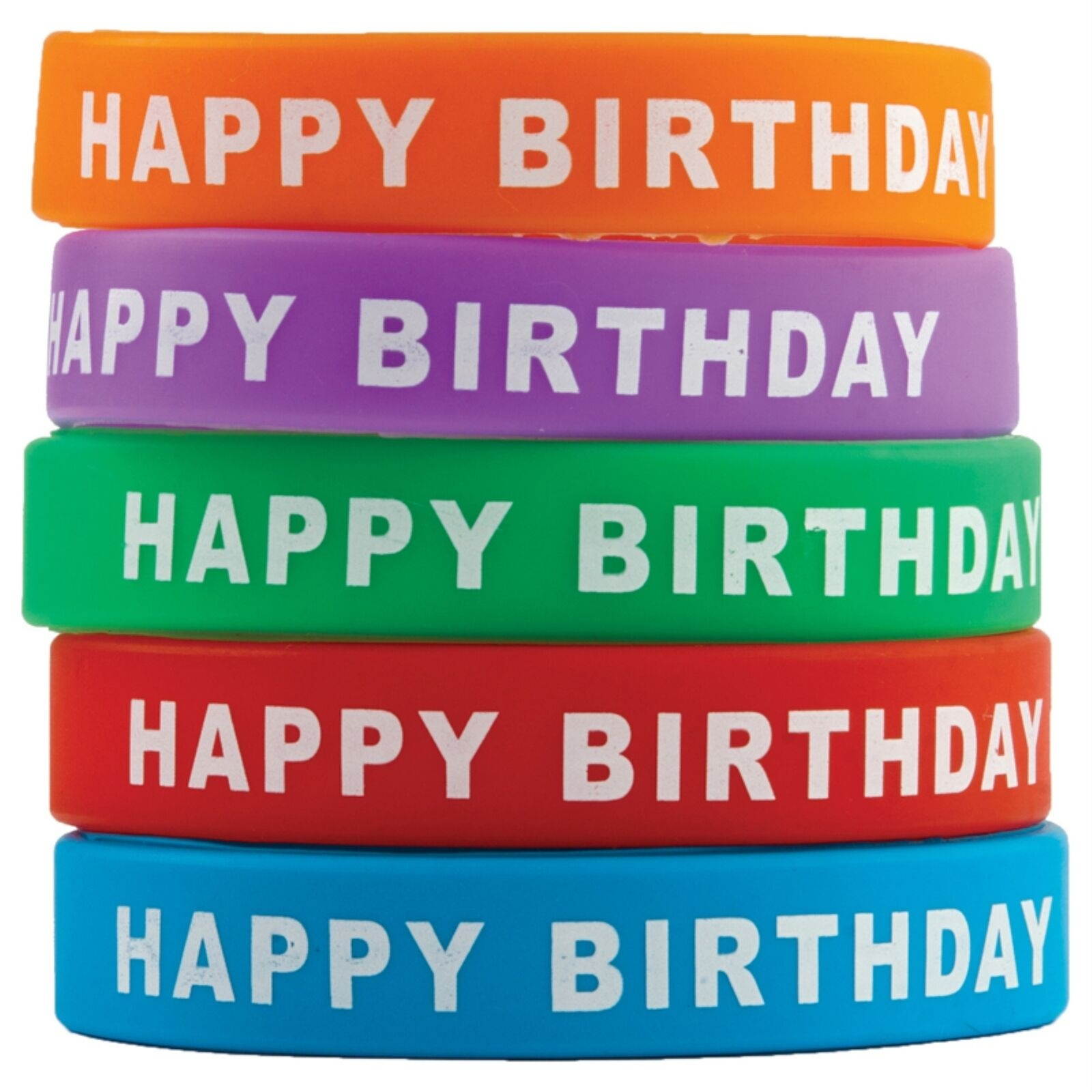Happy Birthday Wristbands